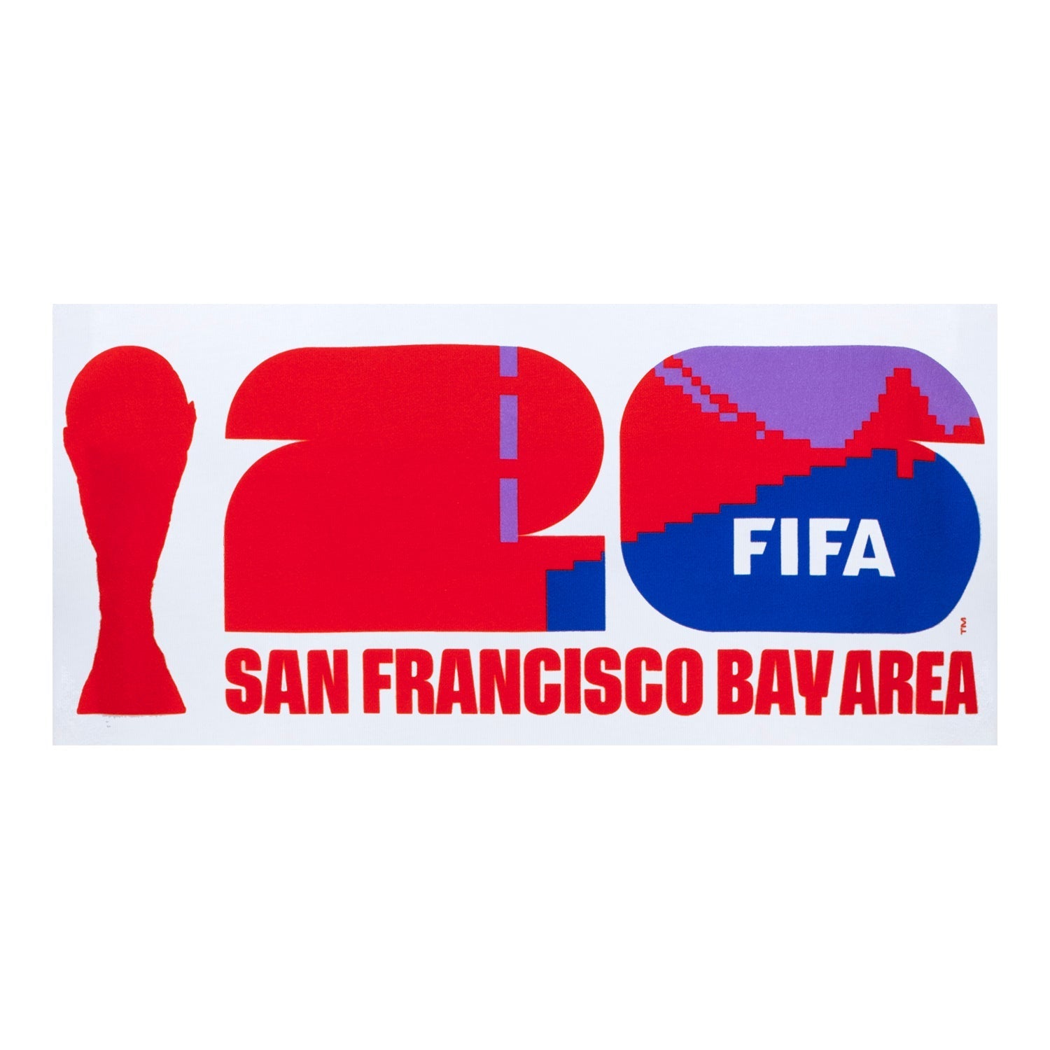 FIFA World Cup 2026™ San Francisco Bay Area White T-Shirt - Unisex