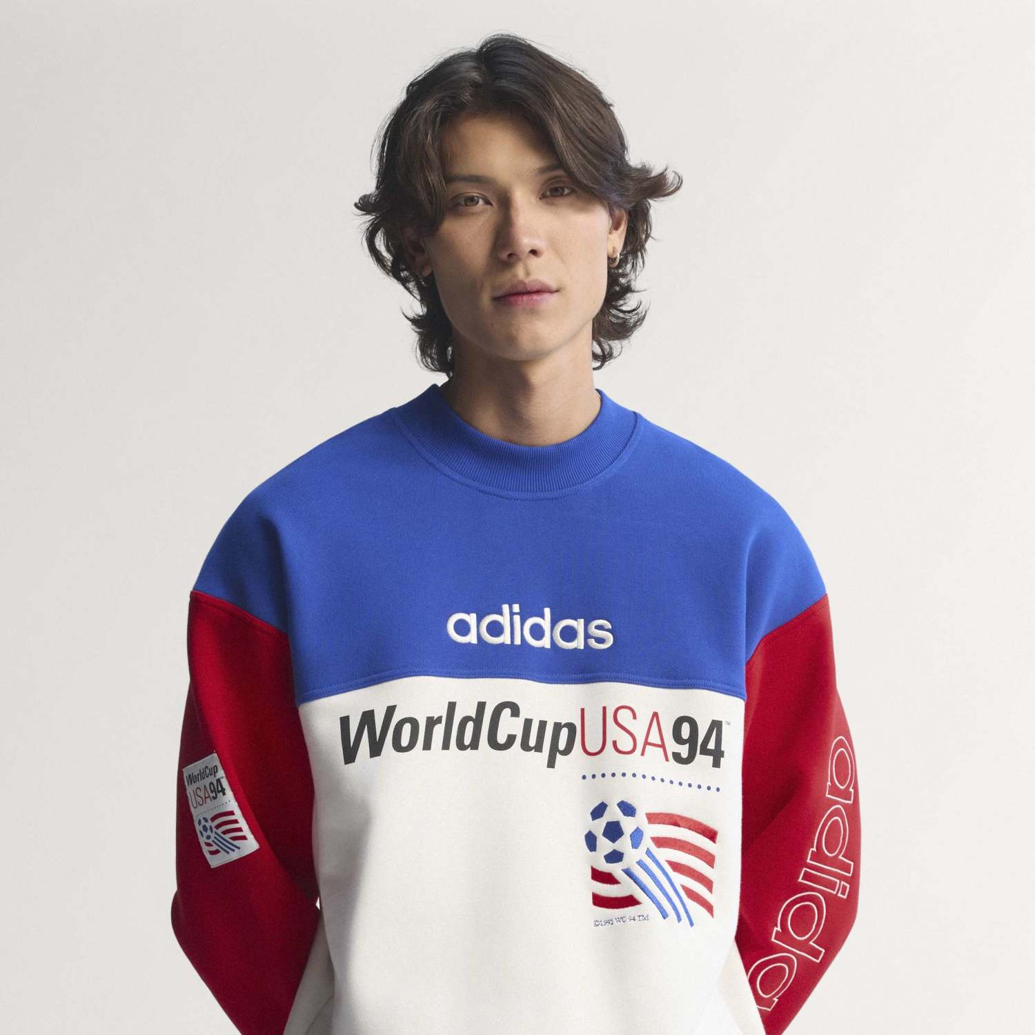 1994 FIFA World Cup™ USA Blue/Red Graphic Sweatshirt